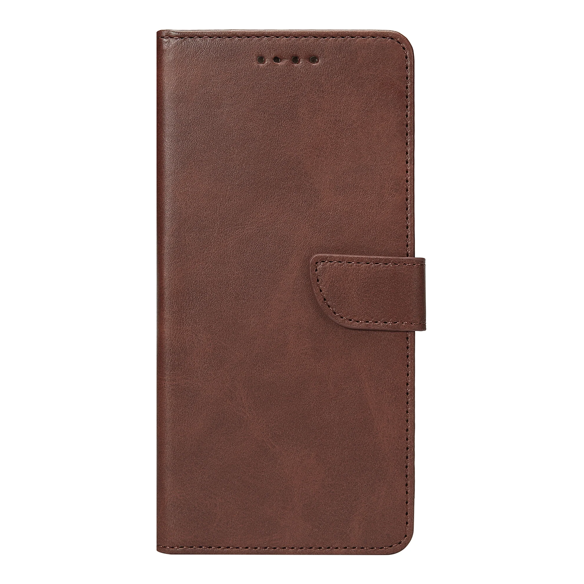 Rixus Bookcase For Samsung Galaxy A26, A17, A18 Brown