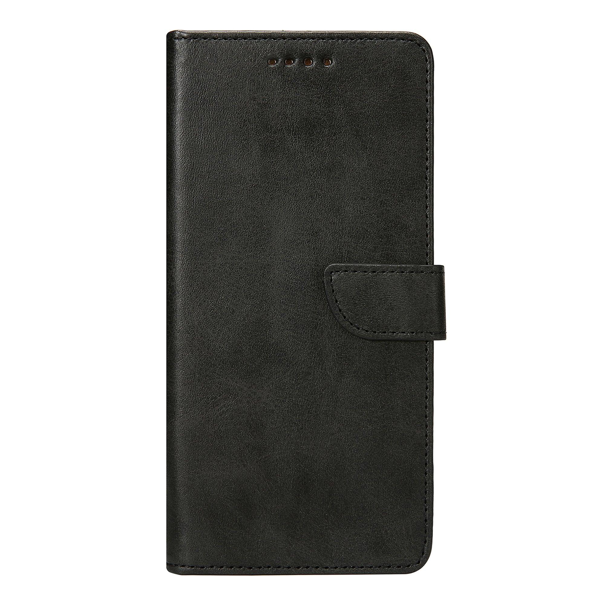 Rixus Bookcase For Samsung Galaxy A26, A17, A18 Black
