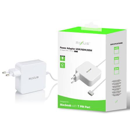 RIXUS POWER ADAPTER 45W AC ADAPTER WITH T  PIN PORT
