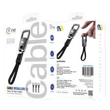 Nine CABLE MEDALLION 60W TYPE-C TO TYPE-C CABLE 