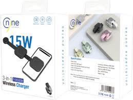 3 in 1 Foldable Wireless Charger 15W