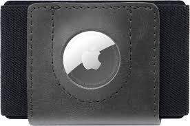 SMART TINY WALLET FOR AIRTAG REAL LEATHER