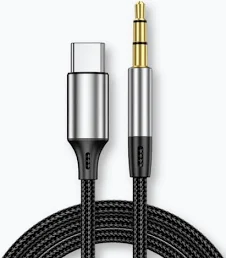 nine APEX CABLE TYPE-C TO 3.5MM AUDIO CABLE